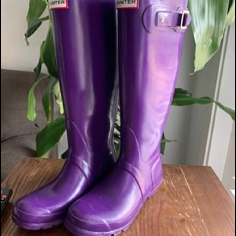 Hunter rain boots